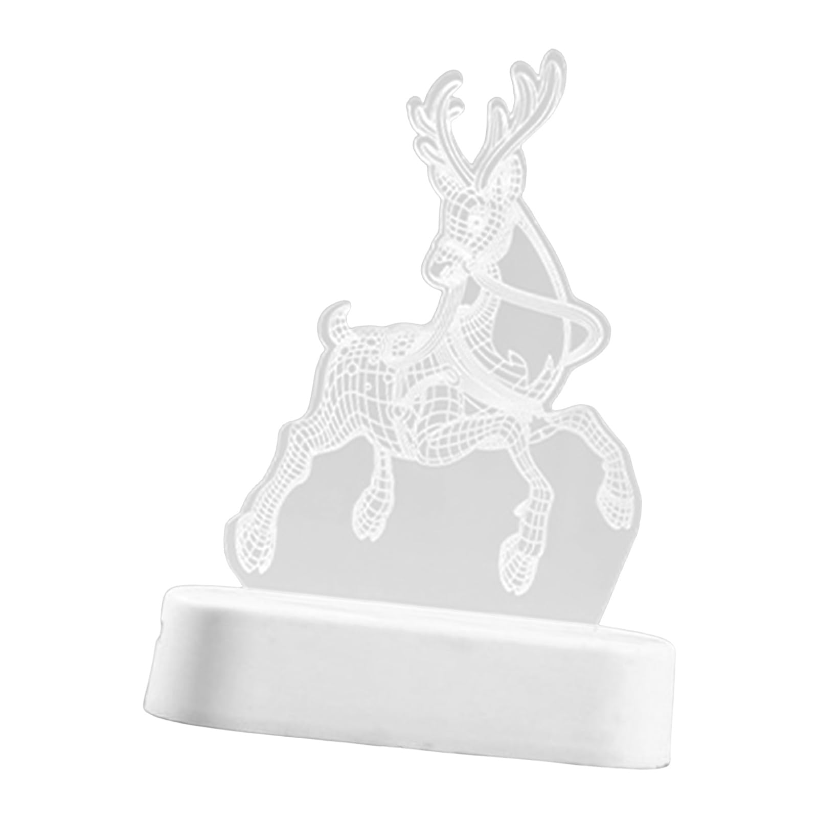 Tsophreniq LED Light Christmas Decoration for Home Stylish Table Lamp Festival Decoration Bedroom Yuletide Accessory Christmas Acrylic
