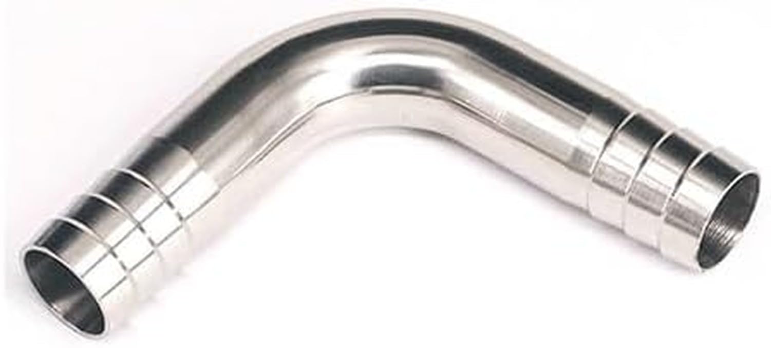 Racor Codo 90 Grados Acero Inoxidable 304 Manguera, 16mm, 16mm