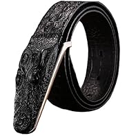 【Ｖｉｎｔａｇｅ】高級レザーベルト　Ｒｅｐｔｉｌｅ’ｓ Ｈｏｕｓｅ ワニ＆ヘビ革 Vintage】高級レザーベルト Reptile's