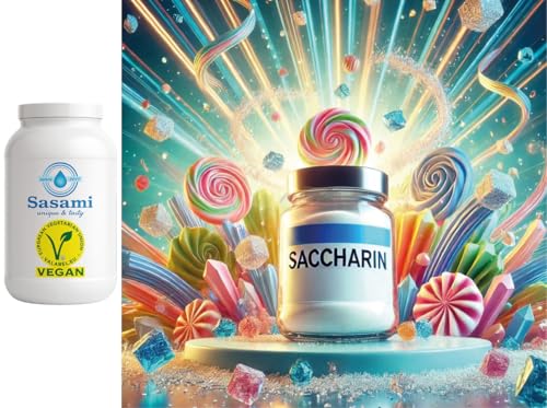 Saccharine cristalline pure E954 substitut sucre vegan 100g