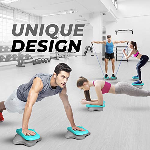 Yes4All-Ab-Twister-Board-New-Generation-of-Waist-Twisting-Disc-Twist-Board-Twisting-Stepper-for-Aerobic-Exercise-Full-Body-Toning-Workout-Noise-Free-2pcs-in-a-Box