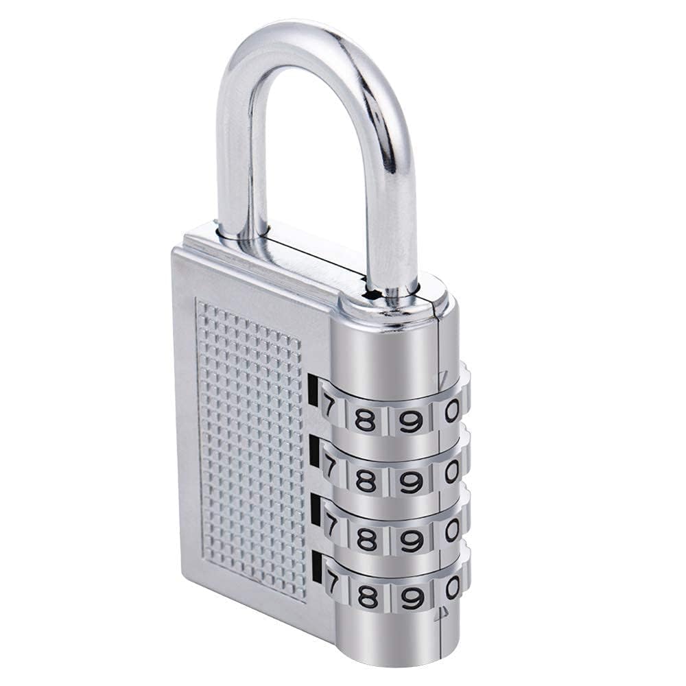 Nubby Dotss 4-Digit Safe PIN Hand Bag Shaped Combination Padlock Lock (Color May Vary) Steel (1)-image-27