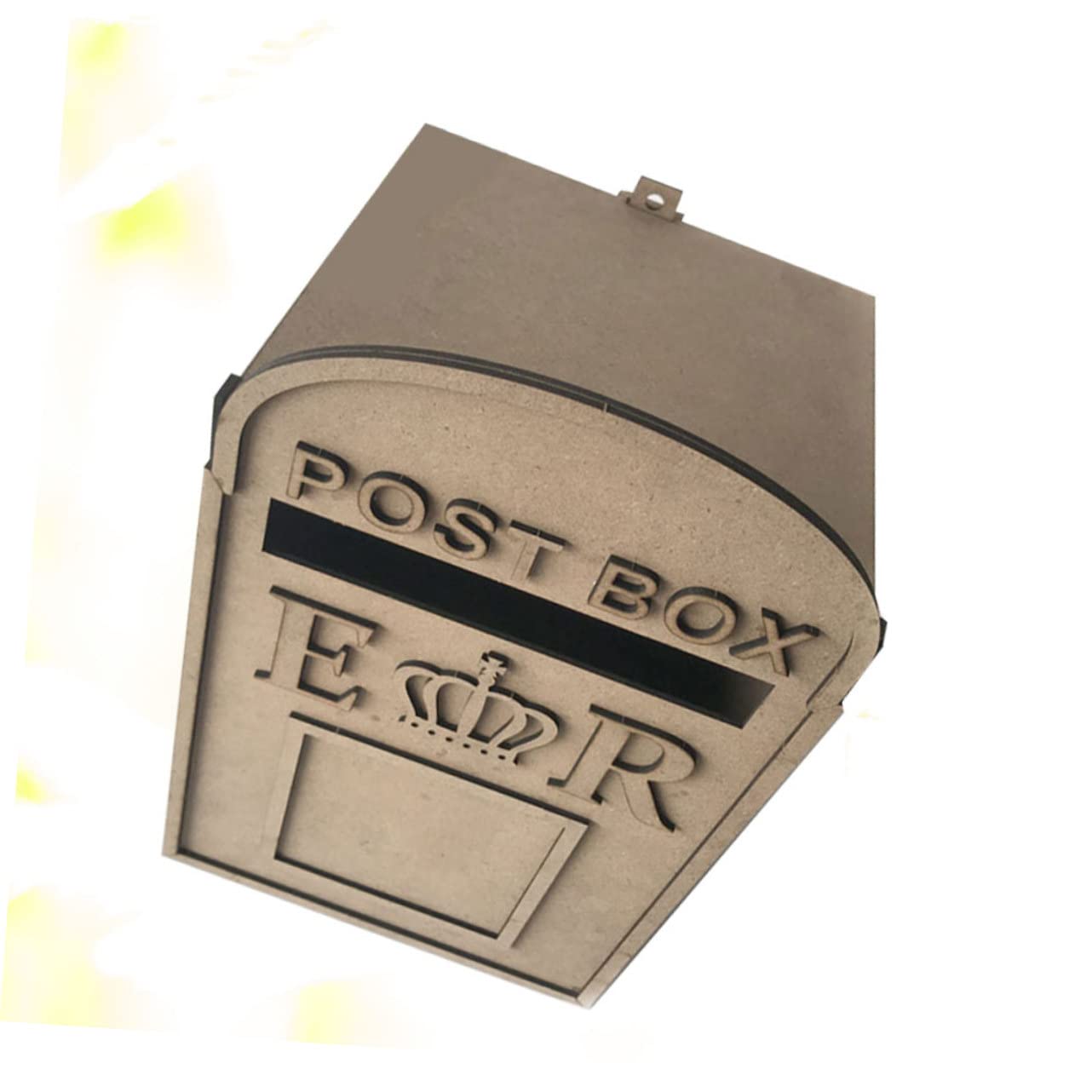 PRETYZOOM 1Stk Hochzeitsgeschenkbox Hochzeitskartenbox Hochzeitskarten Organizer Hochzeitskarten Aufbewahrungskiste Hochzeitskartenhalter Briefkasten zur Hochzeit Vintage-Karten Bambus