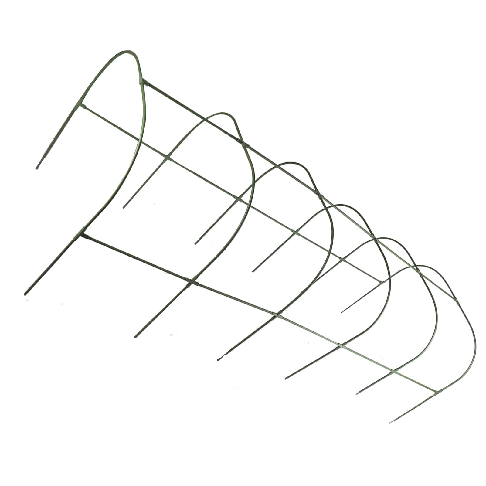 Generic Wodoodporna Wentylacja Szklarni Mini Szklarnia do Pielęgnacji Roślin, do Użytku Wewnątrz i na Zewnątrz, Tworzywo Sztuczne ze Stali PE, łącznie 58 Części (100*250cm)