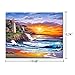 VIGEIYA DIY Paint by Numbers for Adults Include Framed Canvas and Wooden Easel with Brushes and Acrylic Pigment Mother's Day Gift 16x20inch (Sunset)
