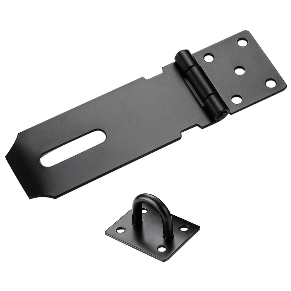HUIMALL 1 PCS Stainless Steel Padlock Hasp,Heavy Duty Hasp and Staple