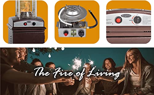 Fire Sense 62022 Square Flame Lpg Patio Heater Burner Stainless Steel Burner For Square Flame Heaters Fits With Model 61166 & 62224 #TOP3