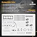 Engine Rebuild Kit for 2.4L G4KJ, Pistons Rings with Full Gasket Set, Complete Engine Overhaul Kit Compatible with 2011-2018 Hyundai Sonata Tucson Kia Optim, Replace# 23040-2G500 23410-2G500