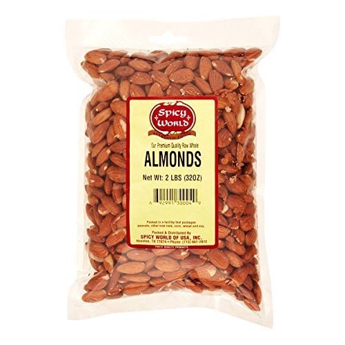 Almonds Whole Natural 2lb (32 Ounces)