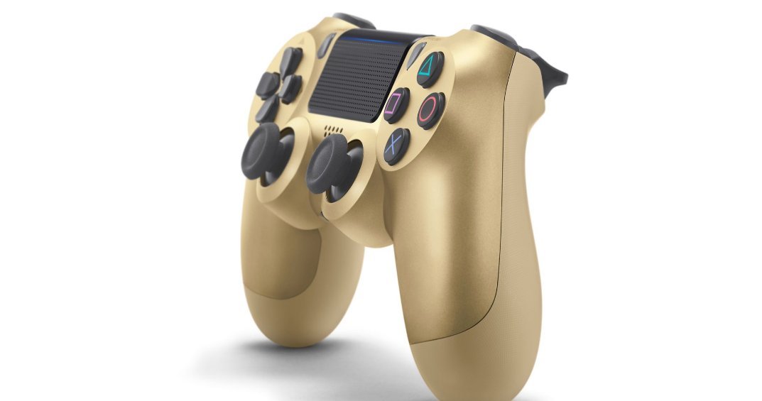 PS4 DUALSHOCK4 ゴールド Sony Gold PlayStation 4 DualShock 4 Controller - Walmart.com