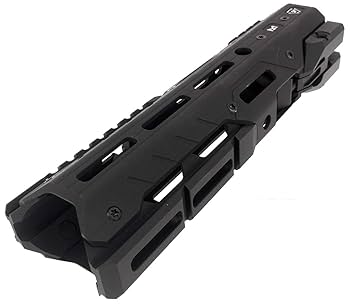 電動ガン ガスブロ M4 M16用 11\" M-LOK ハンドガード レッド 電動ガン ガスブロ M4 M16用 11