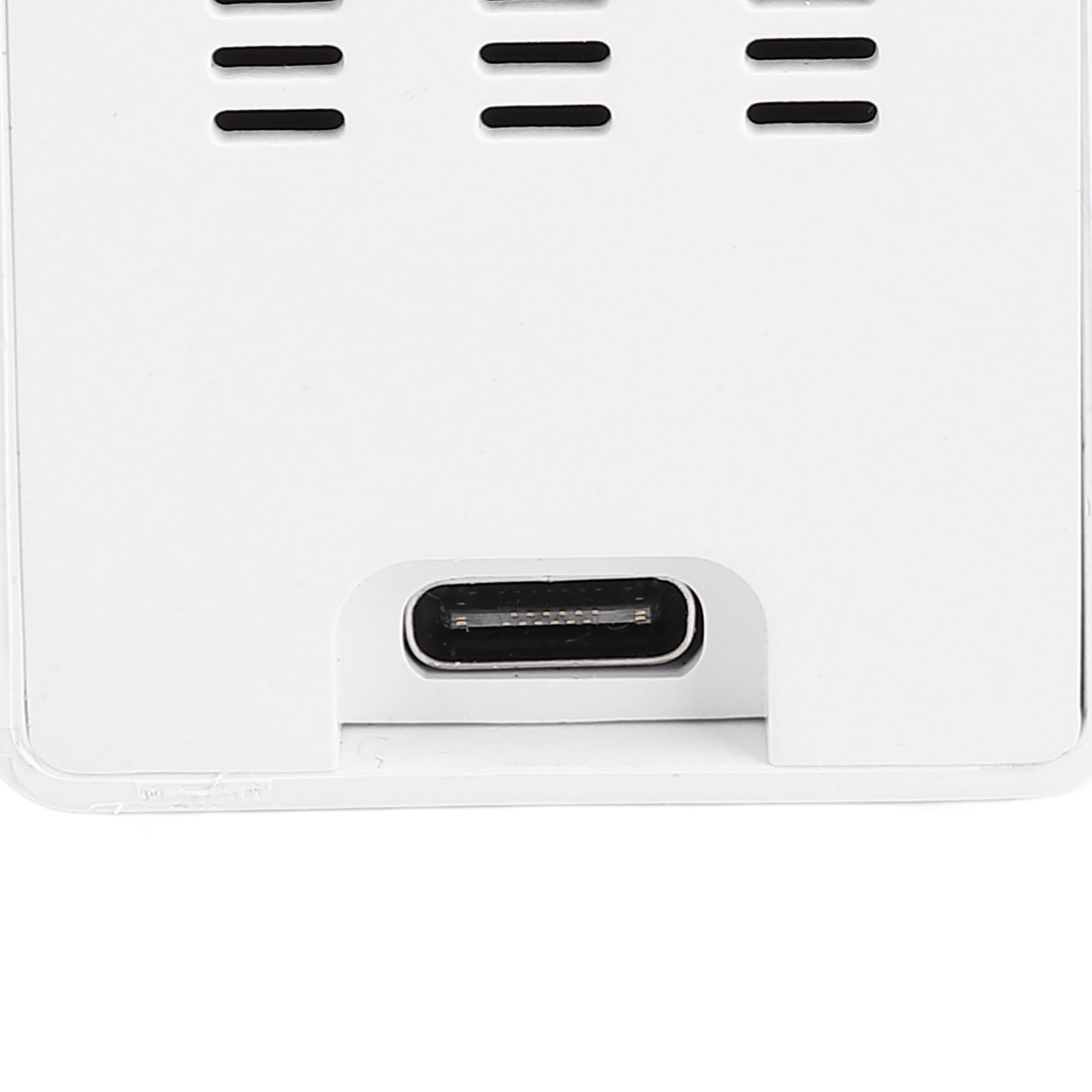 Fafeicy Digital Dift Distop Electronic Clock Prognozowanie Prognozy Wsparcie WIFI WIFI dla Biurowych Plastiku (WHITE)