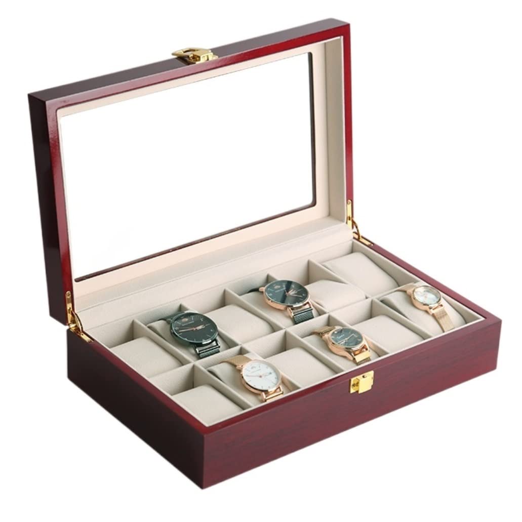 Caja de Relojes Estuche de Relojes Caja de Reloj Caja De Reloj De Madera, Soporte De Almacenamiento Para Exhibición De Joyas, Organizador, Caja De Reloj, Caja De Reloj Para Exhibición De Joyas Caja pa