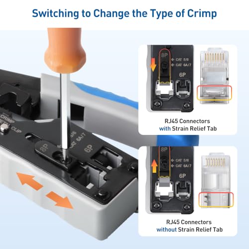 Cable Matters All-In-One Crimp Tool