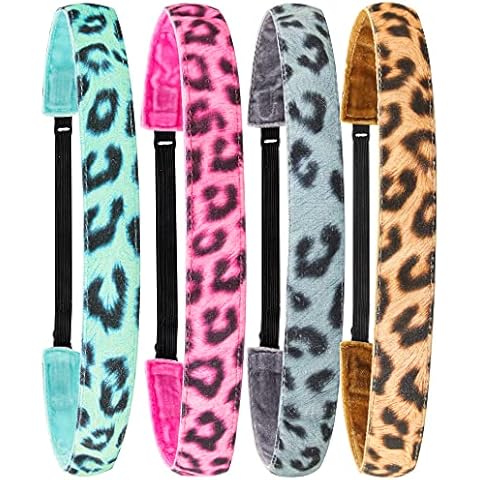 FROG SAC Cheetah Headbands for Girls Cover