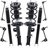 KUIPERAUTO Front Struts w/Coil Spring and Shocks Complete Assembly Compatible for 2013-2018 Ford Explorer Struts Suspension Kit - Replace 272729 272730 911330 (8pcs)