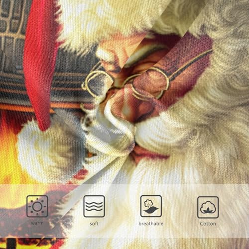 Cotton Toddler Underwear Custom Santa Claus Red Panties for Girl Personalized Undies Kids Briefs 2t3