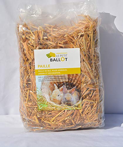 Sachet de Paille Naturelle 2kg - Petits Animaux