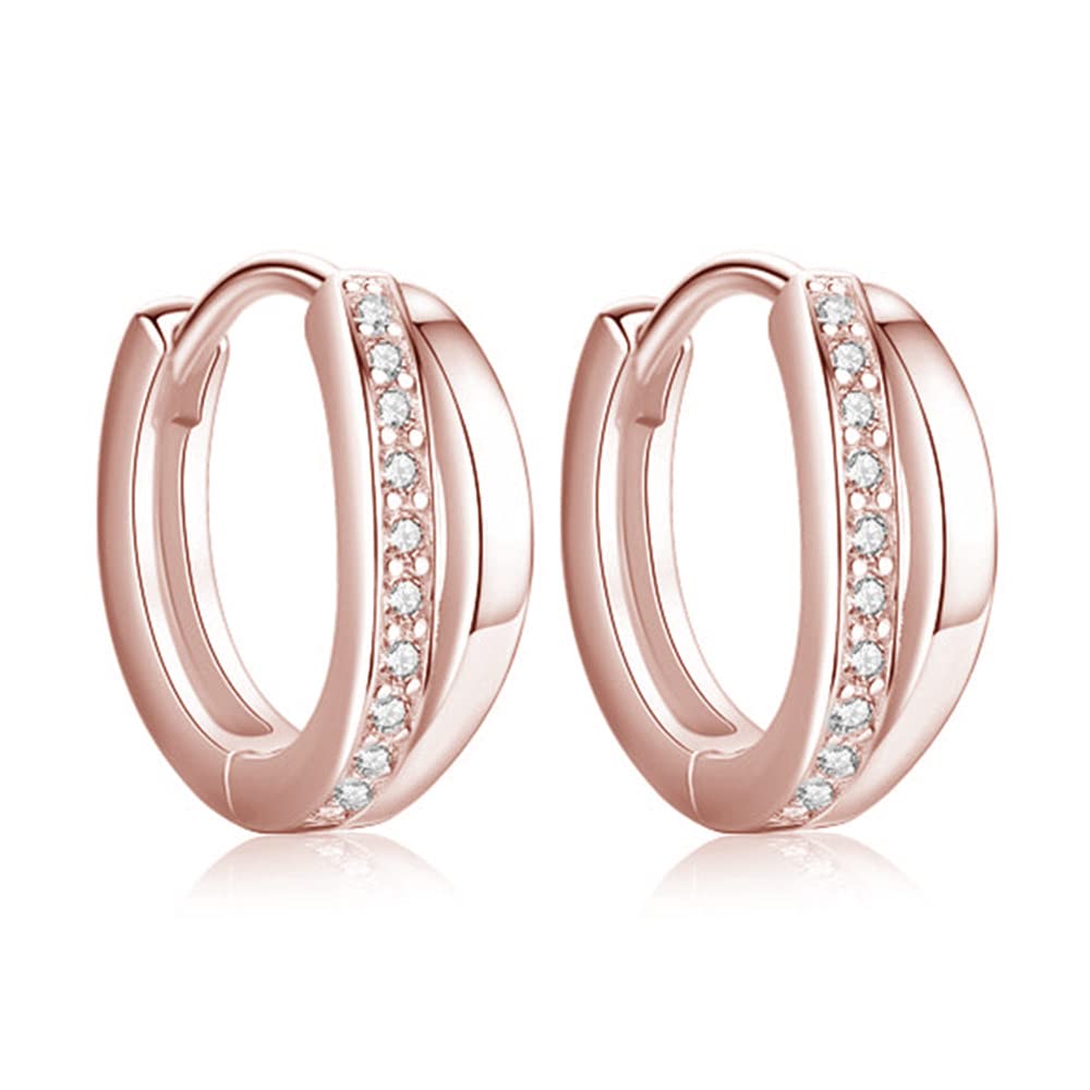 MYKI Classic Hoop Earrings For Women & Girls (Silver) (B0BYS8PSS1) Amazon Price History, Amazon Price Tracker