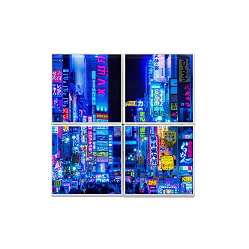Carreaux Céramique Tokyo Nuit pour Mur Sombre ou Vide