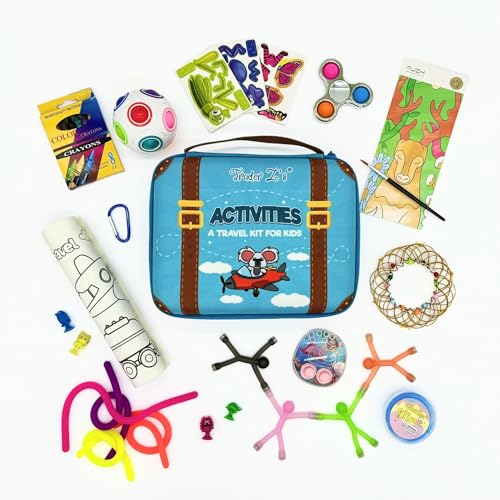 TRADER Z'S-New Travel Activity Kit, Kids and Toddlers Toys, Car R...