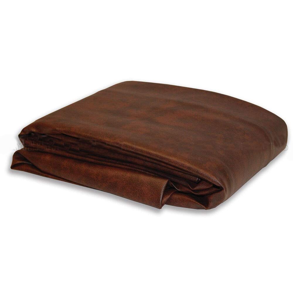 Galapagoz Leatherette Table Billiard Pool Table Cover Heavy Duty Fitted Burgundy 8 ft Foot USA