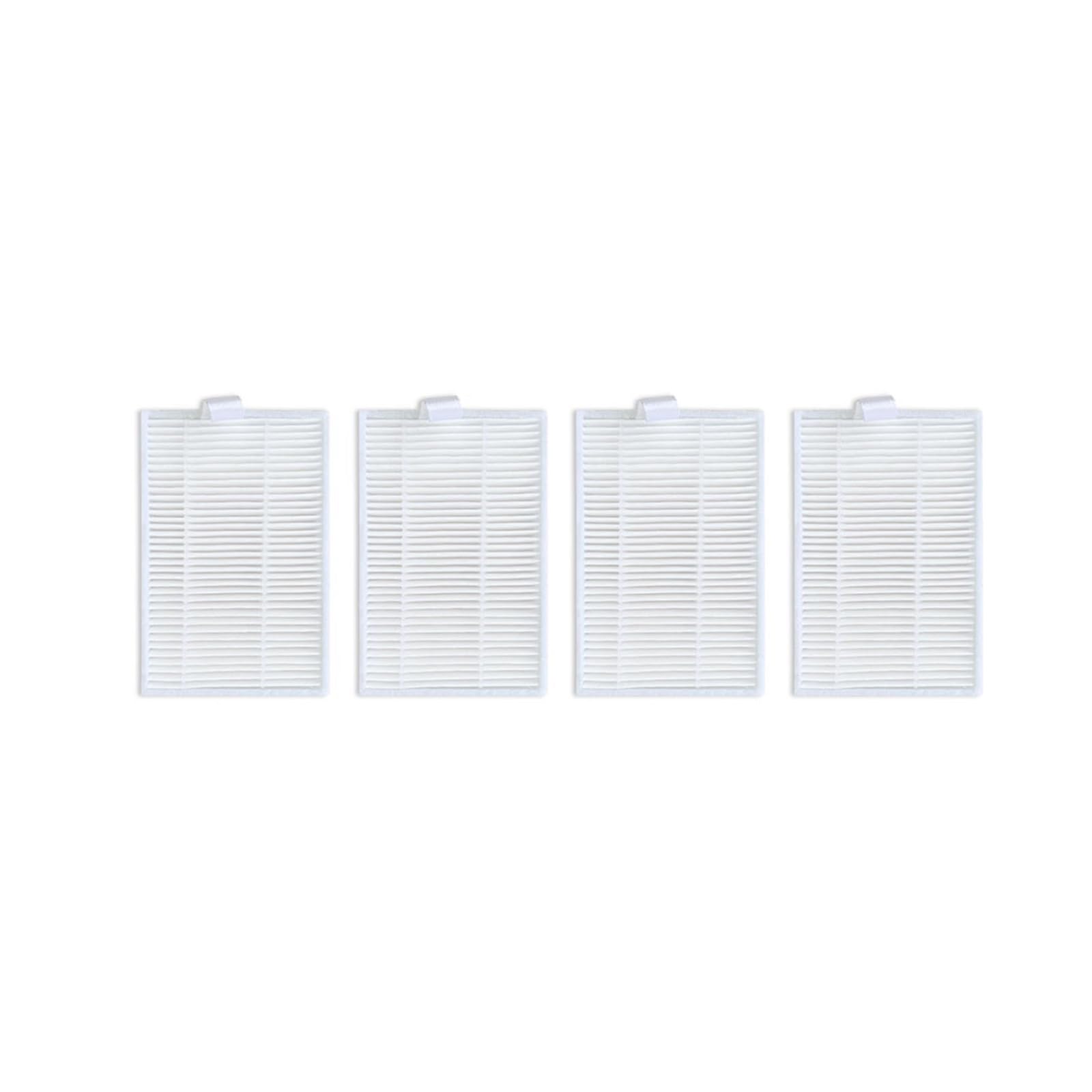 JunYouda Compatible Compatible With Create Ikohs ‎Netbot S18 Robot Vacuum Spare Parts Accessories Main SIde Brush Primary Hepa Filter Mop Rag Cloth(Set H)