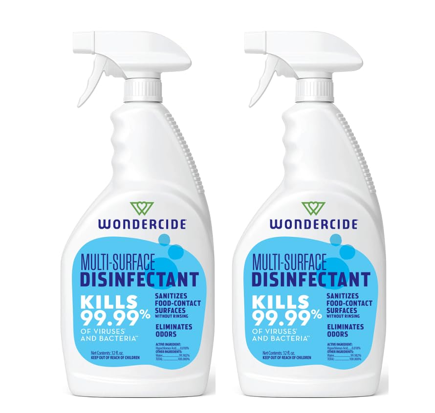 Wondercide - Multi-Surface Disinfectant Spray - 32 fl oz, 2-pack