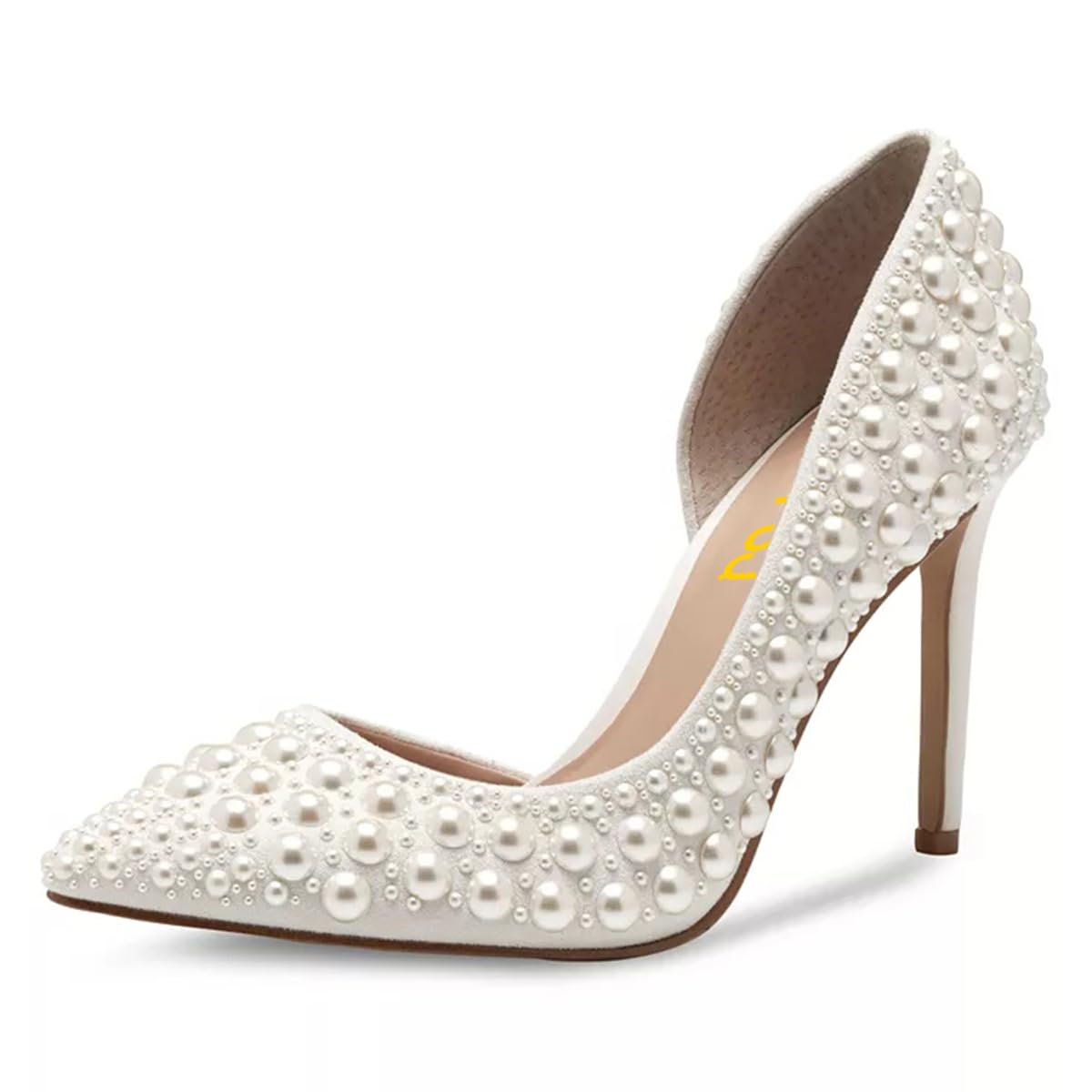 FSJ Women Formal Dress Shoes Pointed Toe D'Orsay High Heels Sexy Stiletto Versatile Office Wear Pumps Size 4-15 US