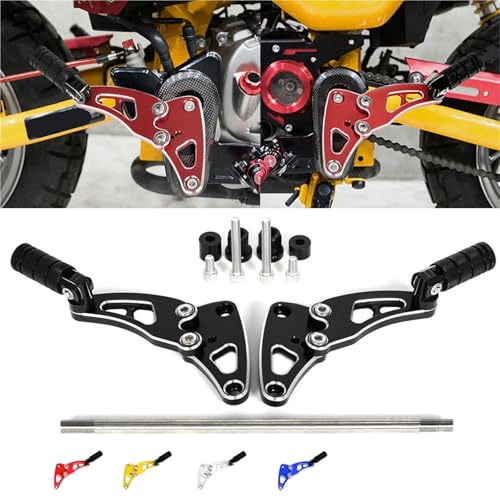 Repose-Pieds Passager Moto Pliable 3D pour Monkey 125 2018-2024 - 4