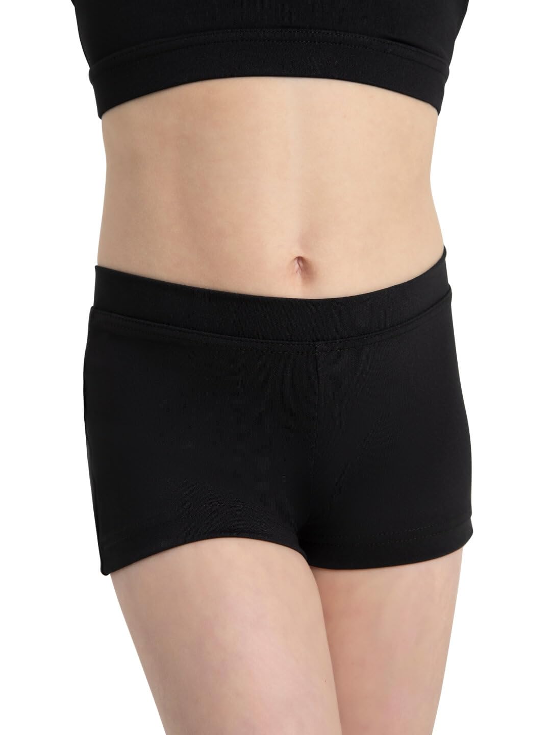 Capezio Girls' Boy Cut Low Rise Short