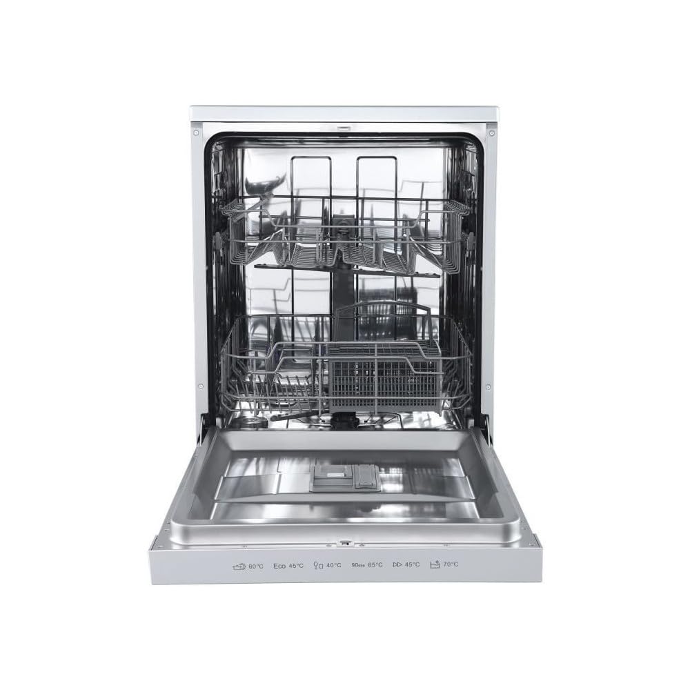 Lave-vaisselle pose libre BRANDT LVC328W - 12 couverts - L60cm - 48dB - Blanc