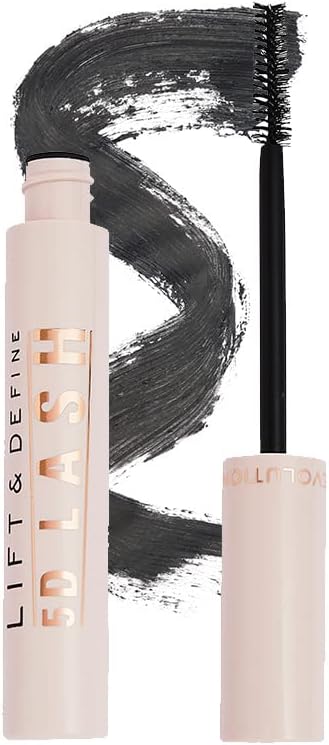 Makeup Revolution 5D Lash Mascara for Long-Lasting, Smudge-Proof, and Waterproof Eye Makeup