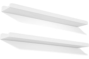 Love-KANKEI 36 Inch Long Floating Shelves for Ample Storage and Display