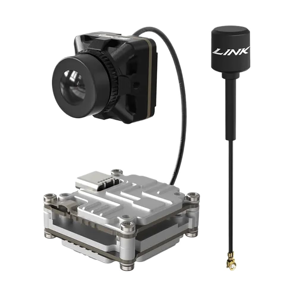 RunCam Link Wasp Trasmettitore video HD FPV digitale 120FPS 4:3 Telecamera FOV a 155° Modalità a bassa latenza compatibile con sistemi HD(RunCam Link Wasp VTX)