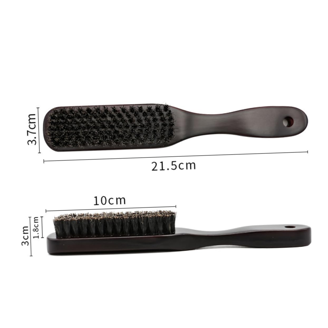 HAPINARY Beard Cleaning Brush Styling Beard Brush Pig Bristle and Wooden Handle for Men's Personal Care