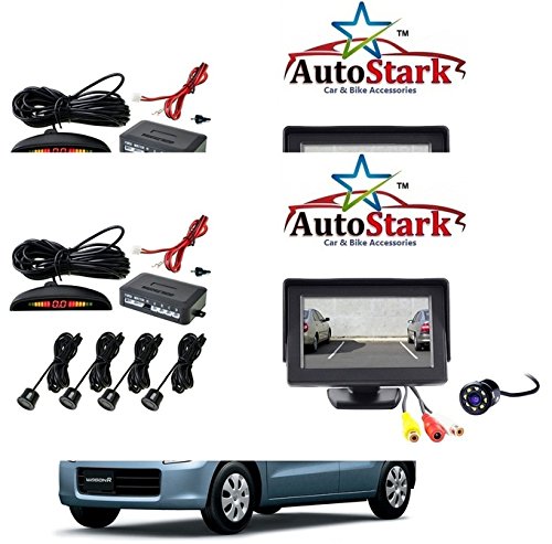 Autostark Ak-P-B-4-L-18 4.3 Inch Screen, Camera and Car Parking Sensors for Maruti Suzuki Wagonr (Combo of 3)-image-23