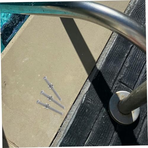 Tornillos de reemplazo para escalera de piscina 6 piezas miniatura 5
