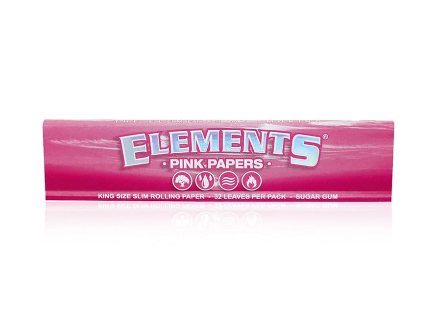 Amazon.co.jp: ELEMENTS PINK KING SIZE SLIM エレメンツ ピンク