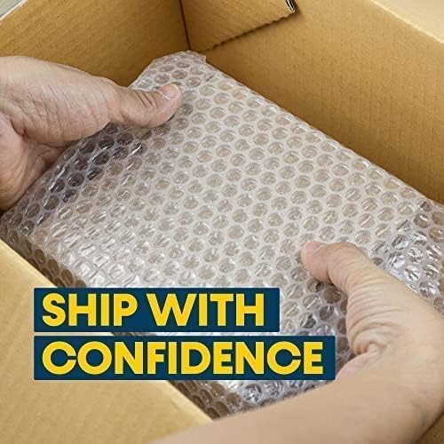 Image of Heavy-Duty 40 Gsm Thickness 1 Meter Wide Bubble Wrap Roll Perfect for Shipping, Moving, and Storage Needs, Cushioning Material Guard Your Items Against Impact and Damage (5 Meter)