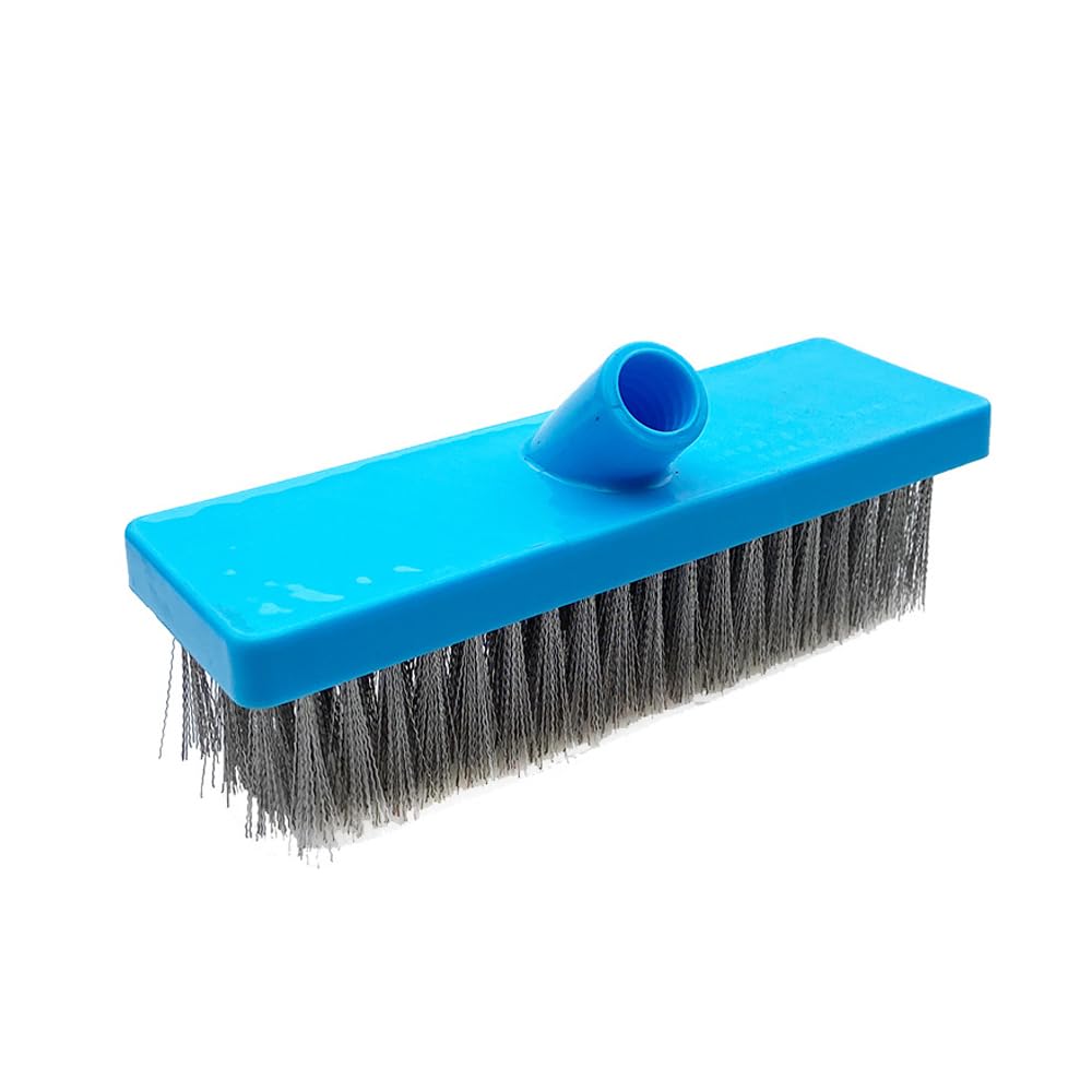 SENRISE Heavy Duty Yard Wire Broom, 20cm Brush Wires no Handle