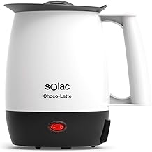 Solac MH9100 Choco-Latte Calienta leche, 250 W, Plástico, Blanco