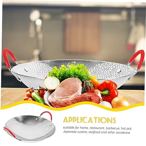 Olla para ramen coreano de acero inoxidable con doble asa miniatura 6