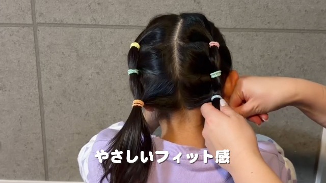 Amazon | [iijo] ヘアゴム ぎざ子 キッズ こども 100本 セット 髪ゴム