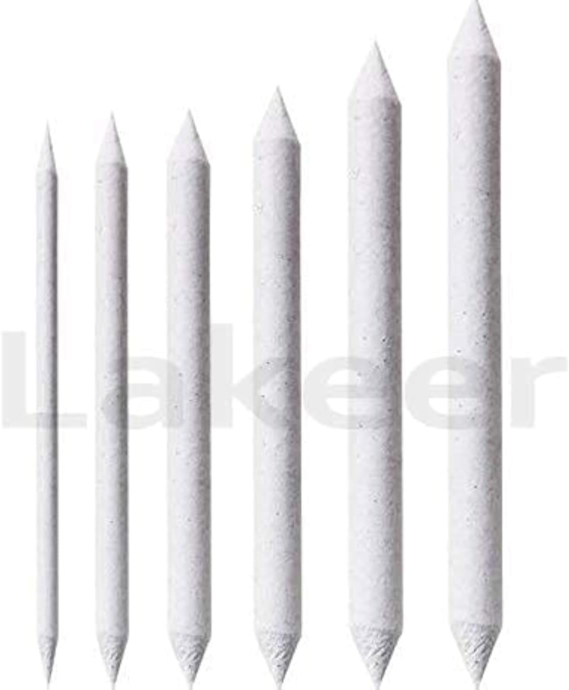 Lakeer 6 PCS Blending Stumps and Tortillions Paper Art Blenders for Student Artist Charcoal Sketch Drawing Tools