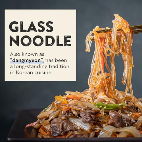 Chung Jung One O'Food Organic Glass Noodles 12 Pack, Gluten-Free Korean Sweet Potato Noodles thumb #2