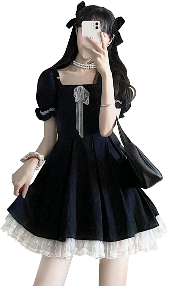 Amazon Co Jp 量産型 服ドレス ボルドー ミニスカート ブラックレーストップス ロリータ服 衣装 洋服 ゴシック ゴスロリ パーティードレス セパレートドレス クラシック クラシカル レトロ 衣装 かわいい セレブ お嬢様長袖 メイド服ワンピース Aライン主婦 L ブラック Amazon Co Jp 量産型 服ドレス ボルドー ミニスカート ブラックレーストップス ロリータ服 衣装 洋服 ゴシック ゴスロリ パーティードレス セパレートドレス クラシック クラシカル レトロ 衣装 かわいい セレブ お嬢様長袖 メイド服ワンピース Aライン主婦 L ブラック