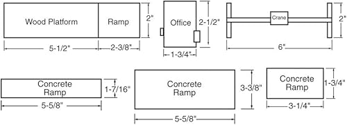 Miniatura 2 de Walthers Cornerstone Kit de tren de rampas a cuestas