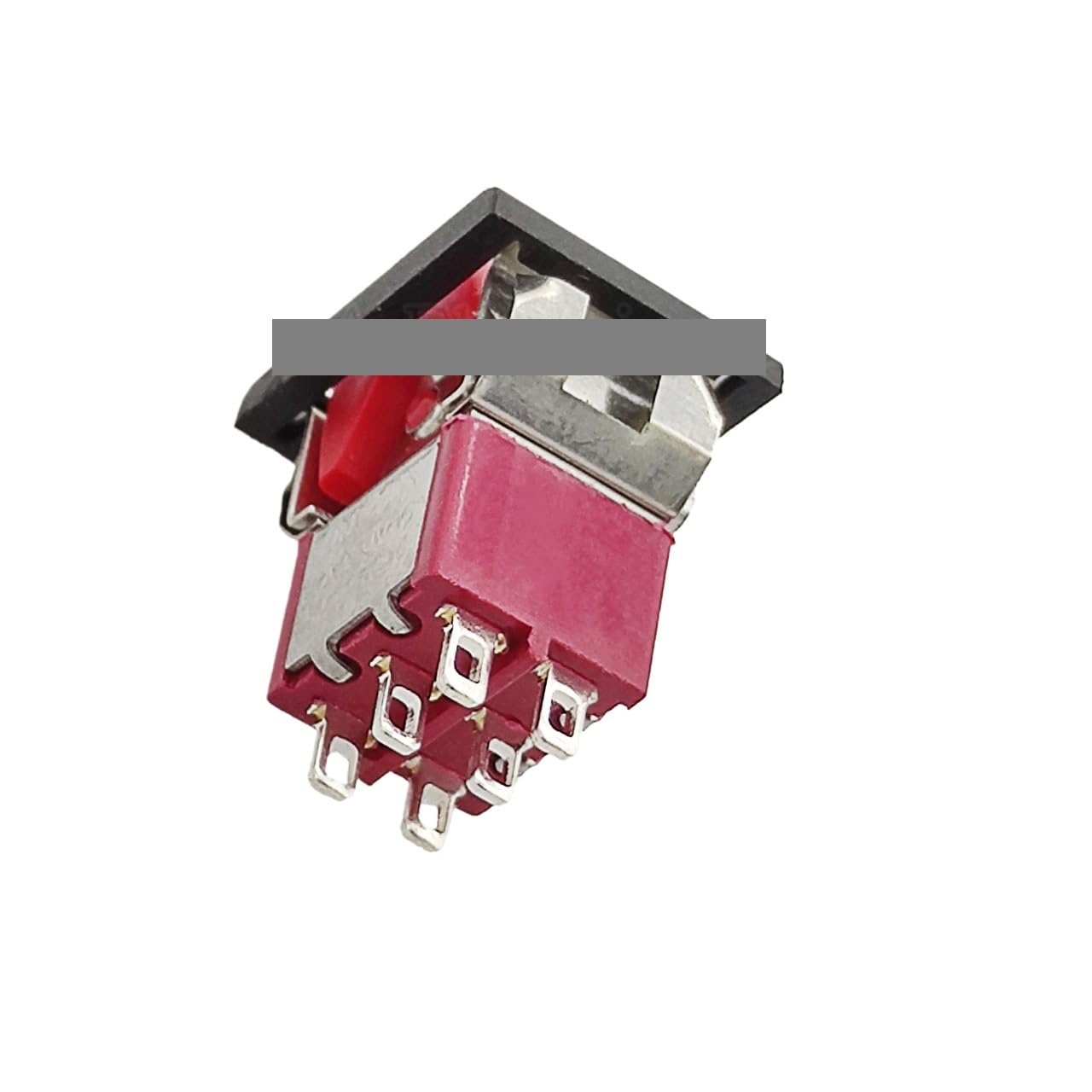 2Pcs KNX202-J Red ON-ON 3A 250VAC/5A 125VAC Button Switch Ship Typ