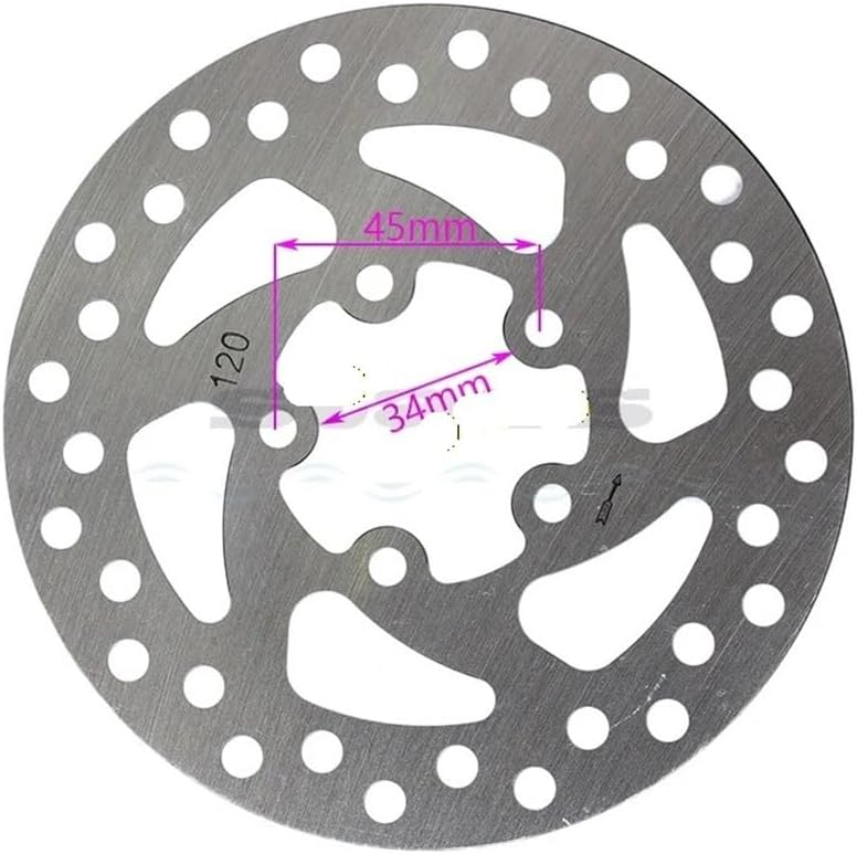 120mm Bicycle Brake Disc Accessories FIT FOR Light MTB Road Platter Pad(120MM-B)